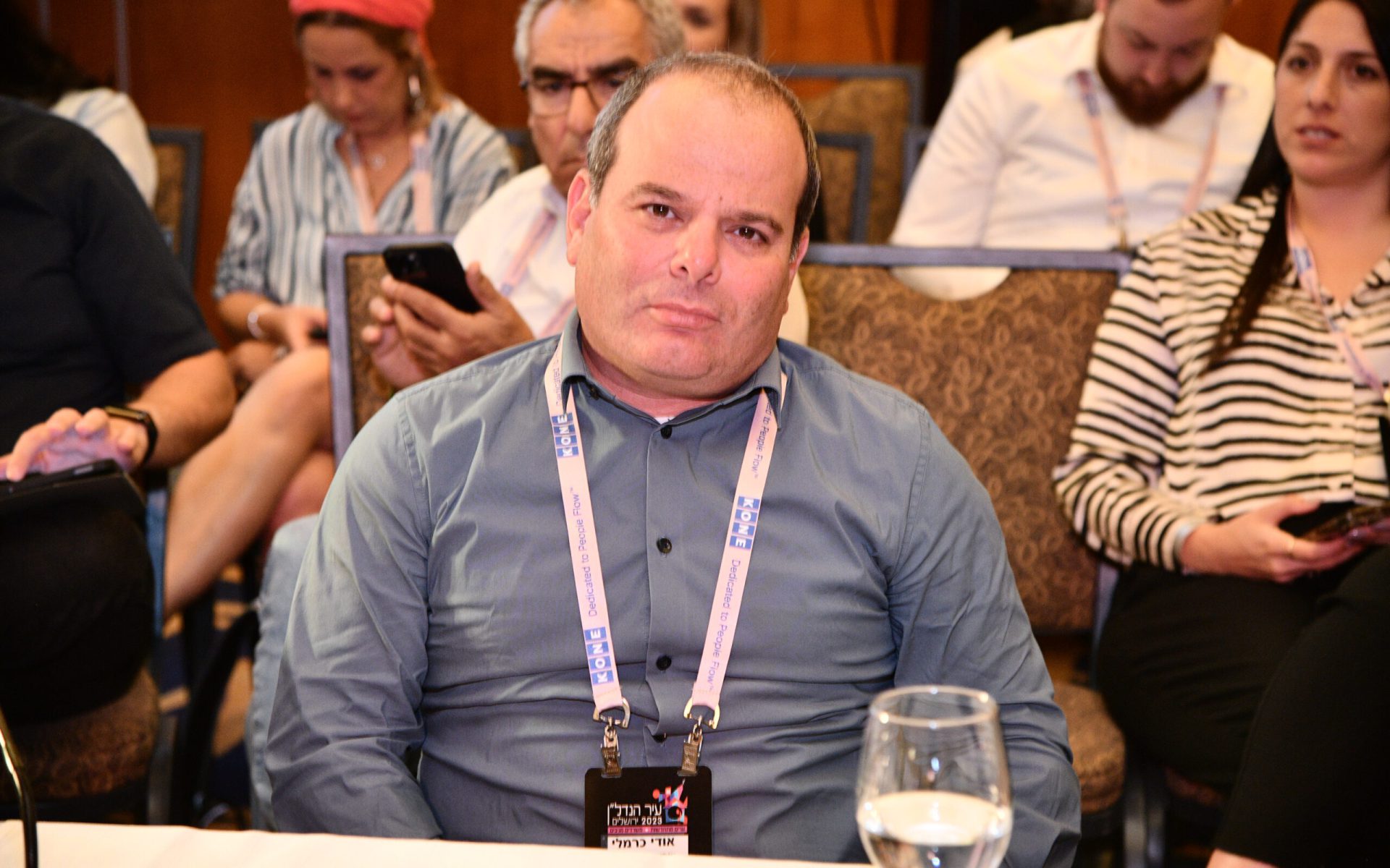 מהנדס עיריית תל אביב אודי כרמלי, בוועידת "עיר הנדל"ן ירושלים" (צילום ארן דולב)
