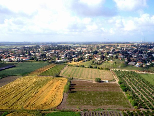 האופי ישתנה? בנימינה (צילום: באדיבות המועצה המקומית בנימינה גבעת עדה)