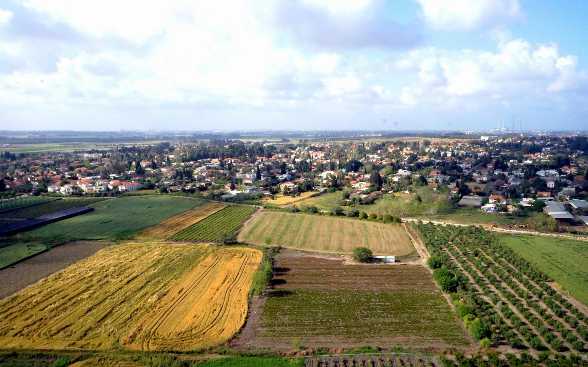 האופי ישתנה? בנימינה (צילום: באדיבות המועצה המקומית בנימינה גבעת עדה)