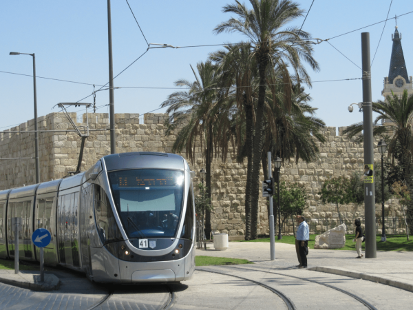 הרכבת הקלה בירושלים (צילום: באדיבות אתר JET.GOV.IL)