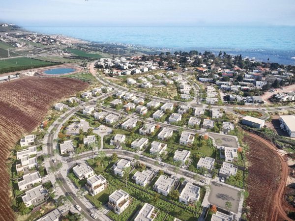 השכונה החדשה בקיבוץ עלומות בעמק הירדן (הדמיה: Snapshot)