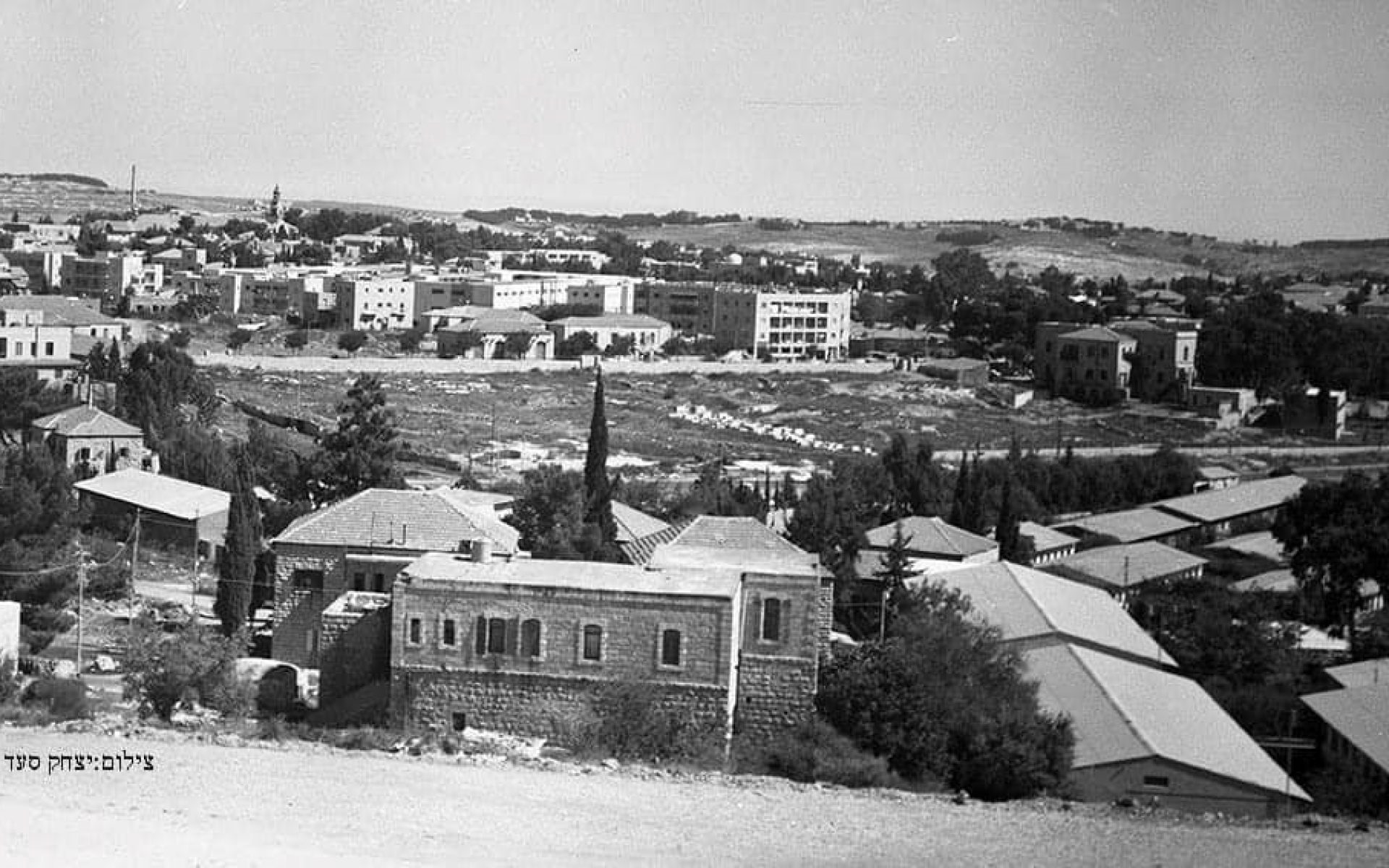 מתחם משרד החוץ הישן בירושלים, 1963 (צילום: באדיבות אוסף התמונות של יצחק סעד ז"ל)