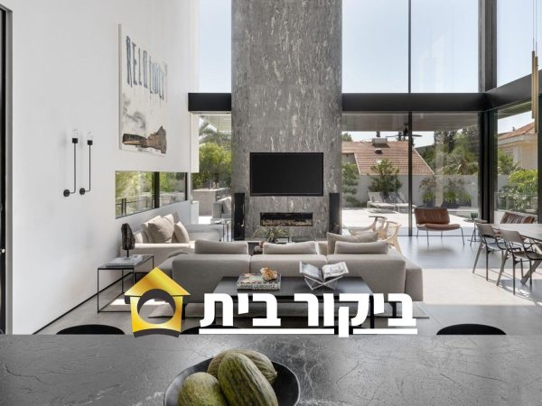 הבית של מעצב הפנים מושיק חדידה בגני תקווה (צלם: עודד סמדר)