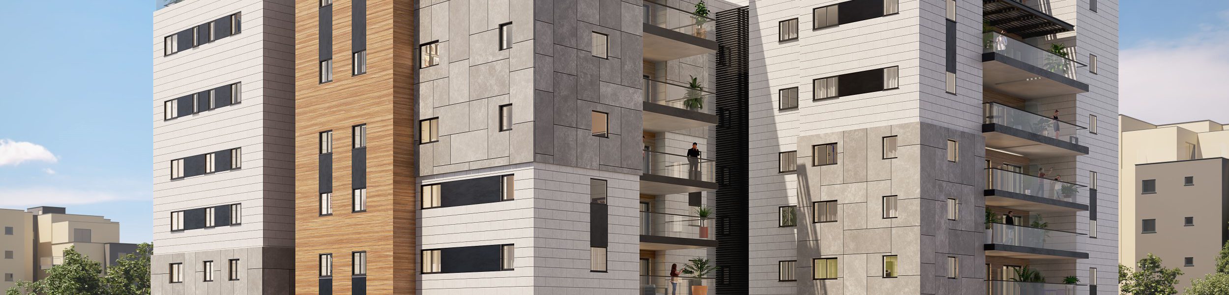 פרויקט מגורים חדש בהרצליה בשכונת נווה ישראל ברחוב הר מירון | צילום:יחצ